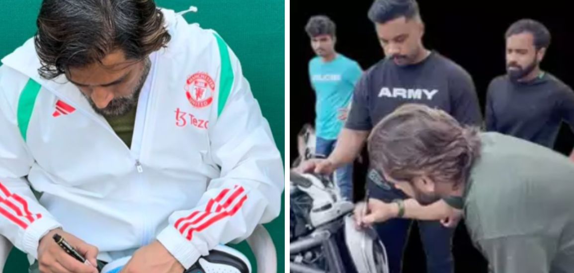MS Dhoni’s Heartwarming Gesture for MI Youngster Wins Hearts